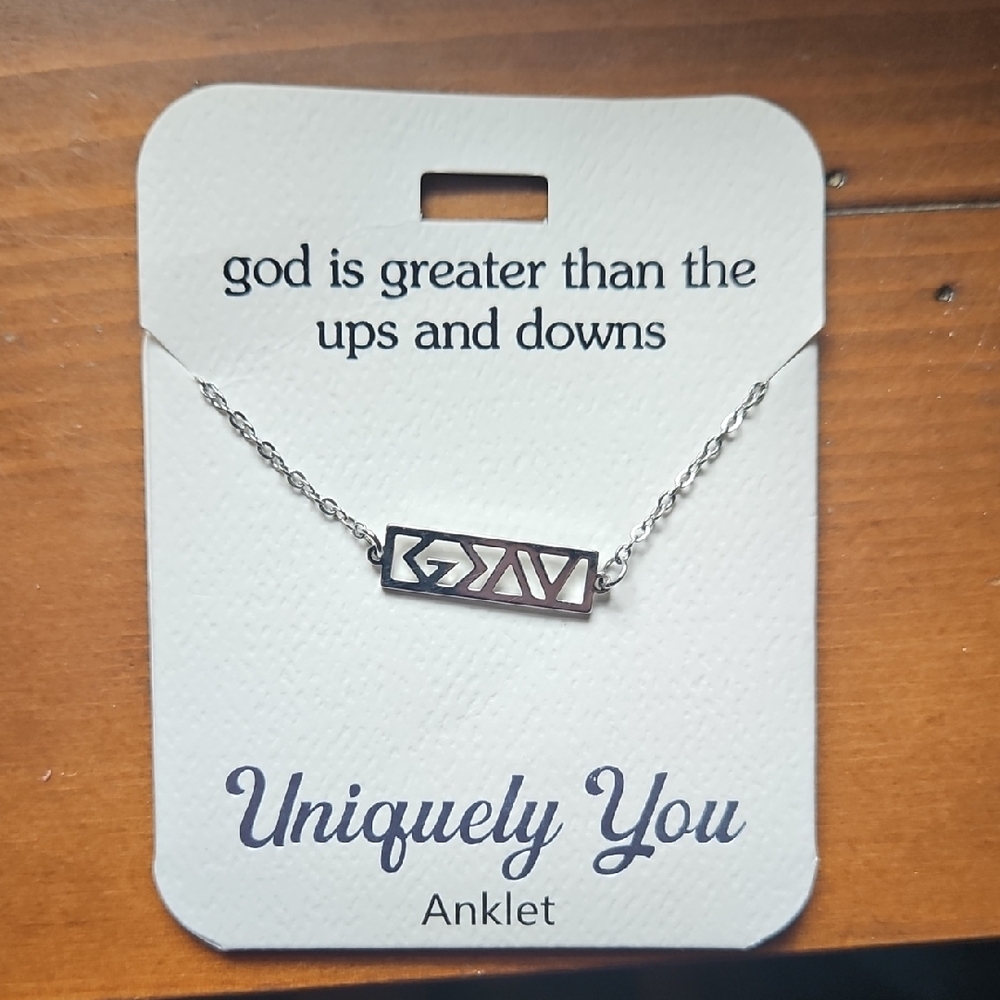 Silver Anklet